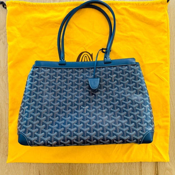 Goyard bellechasse PM navy - Picture 8 of 12